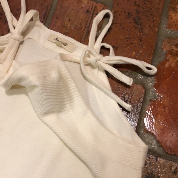 Madewell textured halter tank szS - Picture 7 of 9